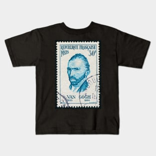 Van Gogh Stamp Kids T-Shirt